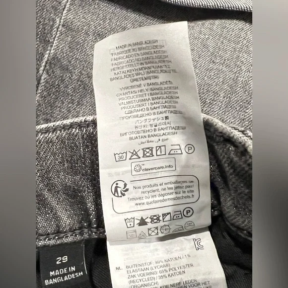 G-STAR Raw Shorts Womens Tedie Ultra High Rise Denim Faded Carbon Size 29 - Picture 16 of 16